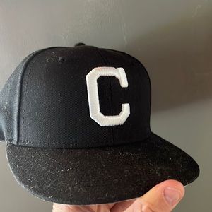 Cleveland Indians fitted New Era 7 3/8. Like new. Never worn. No tags.